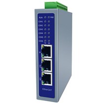 EtherCAT-Modbus485 RTU 게이트웨이 프로그래밍 없이 빠른 다중 채널 동기 획득 속도, 한개옵션1, 01 2-way EC6502IS