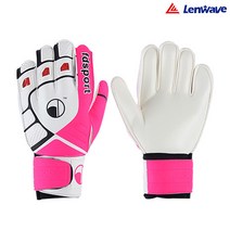 루리몰 손가락 꺽임 방지 런웨이브 FD 골키퍼 장갑, 핑크