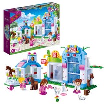 킹토이 블록장난감 사랑스러운 애완동물 펫샵 만들기 레고호환블럭 320PCS