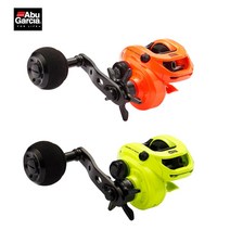 아부가르시아 컬러즈 LP 베이트릴 선상 쭈꾸미 갑오징어, 오렌지, 우핸들