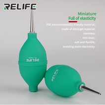 렌즈먼지제거 손풍기 클리너 에어브로워 손펌프 RELIFE 2 In 1 전화 수리 먼지 청소기 공기 송풍기 볼 펜 P, 01 green