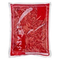 삼도식품 해울찬 채생강 적색(센기리쇼가 적색), 1.3kg, 1개