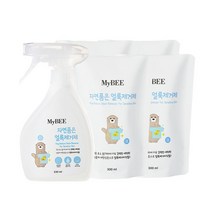 자연품은 얼룩제거제 용기330ml)리필300ml)x4팩