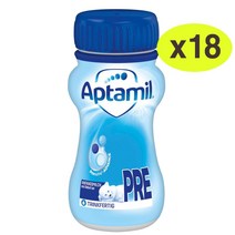 압타밀 프로누트라 어드밴스 프레 액상 아기 분유 200ml 6입 3세트 Aptamil Anfangsmilch Pronutra Advance Pre