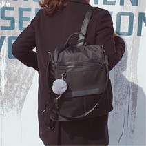 출근 등교길 코디 완성 블랙 여성백팩 인스타가방 여직원선물용 노트북가방