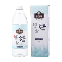 (주)인산가 정품 물죽염실버 1L 인산죽염 +2개 이상 구입시 사은품 홍삼초코크런치(49g), 1000g, 1병