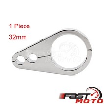 할리데이비슨커스텀 할리용품 할리데이비슨부품 1quot 25mm 1-14quot 32mm 오토바이 프레임 핸들 바 클러치 케이블 브레이크 라인 클램프 고정 클립 배선 지원 어댑터, 1pc 25mm 크롬