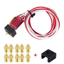 3D 프린터 부품 풀 메탈 J 헤드 CR10 핫 엔드 압출 키트 creality Ender35 pro 10s 보우 덴 압출기 1224V, 12V+CR10 Kit