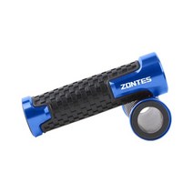 ZONTES 존테스310 튜닝 부품 22mm 78 zontes 용 핸들 바 그립 g1-125x r t2- t u1-125 u125 v x z2-125 2018-2021 오토바이, 푸른