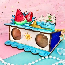 오렌지e몰 빛과 렌즈 우드 망원경 만들기1 여름 탐구활동지 포함