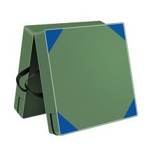 높이뛰기매트 점프 구리기 윗몸 일으키기 체육관, 삼중접기 - 무취 고급가죽 180×60 두께 5c
