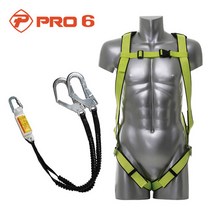 PRO6 전체식벨트 TA-021(A) (021호 더블엘라)형광(기본) 프로식스 안전벨트 안전그네, 1