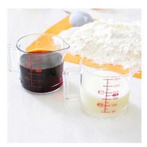 요린이 요리초보 투명 눈금 계량컵 계량볼 실용적인
