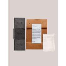 [페이퍼백 동봉&비누망 무료] 톤28 샴푸바 (두피장벽강화) S21 검은콩 100gx3개입(얇은모발), 페이퍼백 비누망 S19 바오밥 3