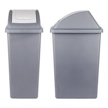 대용량 휴지통100L(딥 그레이)사무실 가정용 쓰레기통 _ 2023895EA, 쿠팡 본상품선택