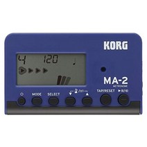 KORG 메트로놈 MA-2 BLBK 블루 블랙 취주악 브라스 밴드 오케스트라 기타 성악