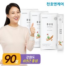 [천호엔케어] 6년근 홍삼청 스틱 10ml 30포 3박스/대보추출액 함유, 30포 3박스