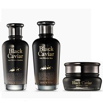 [홀리카홀리카]블랙 캐비어 안티링클 크림 3종SET_(스킨+에멀전+크림), 1개