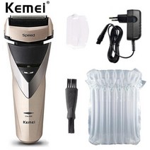 KEMEI Triple Blade Washable 충전식 전기 면도기 Reci프로cating 수염 Men KM-8102, 02 No box_01 미국 플매트 카펫 러그