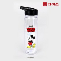 [다이소]CO_미키&미니_빨대물병(약600 ml)-1022844
