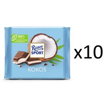 리터스포트 kokos 코코넛 초콜릿 100g x10, 10개