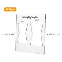 도마세트 실리콘도마 대나무도마나비 키 상감 템플릿 세트 라우터 슬로팅 보조 도구 슬롯 절단 목재 보우, 03 B, 03 B