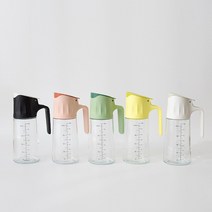 자동 개폐 오일소스병 500ml 오일디스펜서 소스통, 화이트