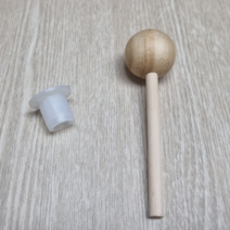 아마레센트 차량용 방향제 디퓨저 우드볼, 3개