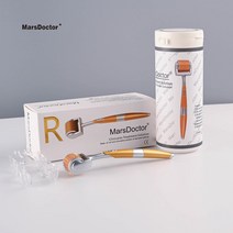 더 마 롤러 192 전문 티타늄 팁 0.3mm/ 0.2mm 티타늄 Mesoroller 바디 페이스 트리 트먼트 마이크로 바늘 M, 03 0.3mm