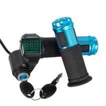 전동킥보드 12v-96v 트위스트 스로틀 e motocycle bike에 대한 lcd 디스플레이 표시기 가스 핸들 스로틀이있는 전기 스로틀, 01 12V-96V