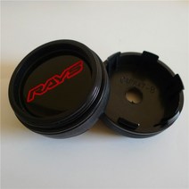 4pcs Volk Rays 휠 센터 캡 허브 60mm 자동차 림 교체 방진 합금 커버 Hubcaps 자동 스타일링 액세서리, D
