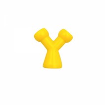 1+1 맘모스 자바라노즐 1 4 Y형 어댑터 (1EA), 5개