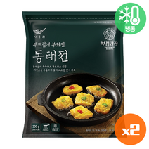 사옹원 동태전 300g / 명절음식 /제사/차례, 사옹원 동태전 300g x 2팩