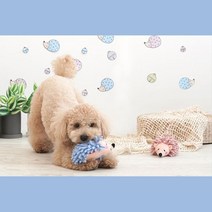 물고놀기 강아지 장난감 고슴도치 인형랜덤 애견장난감 놀이용품 이빨물기, 1개
