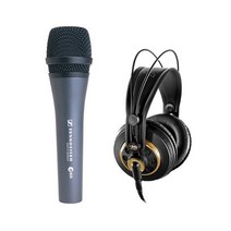 젠하이저 e835 다이내믹 마이크 K-240 스튜디오 프로 스테레오 헤드폰 무선 콘덴서 핀 방송용 팟캐스트 라이브 스트리밍