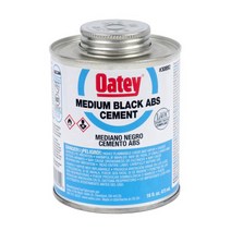 Oatey 30892 Medium Bodied Solvent Cement 16 Oz Can Liquid Black, 1