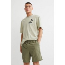 H&M 에이치앤엠 레귤러핏 코튼 쇼츠 숏 팬츠 반바지 119916