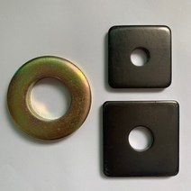 햇빛정공 (두꺼운와샤전문/주문제작가능) - 대와샤 / 평와샤 / 사각와샤 / 대와셔 / 평와셔 / 사각와셔 / 스텐sus304 / 에폭시 / 펀칭, 6t * 55 * 55 * 17.5, 1000개