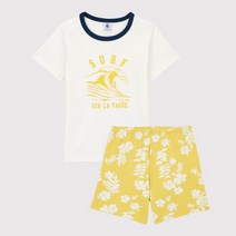 PETIT BATEAU [빠른배송] 남아 하와이안&프린트 파자마 세트
