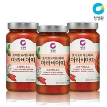 청정원 아라비아따 스파게티소스 600gx3개, 없음, 600g, 3개