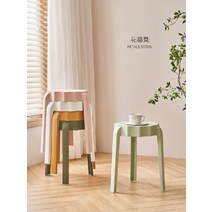 명품 모던 플라워체어 스툴 플라스틱 디자인 야외벤치 베란다 홈카페 의자 ZUOXIA, 딥그린
