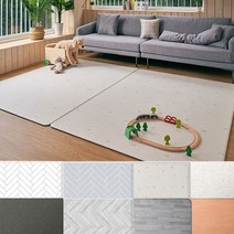 고려화학 에코 PVC 양면 거실매트 140x200x1.2cm놀이매트, 5.쪽마루우드