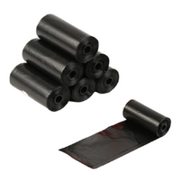 씨에카 대용량 쓰레기용 비닐 봉투 검정 7개묶음, 7롤(45cmX55cm)