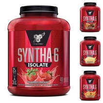 BSN 신타6 아이솔레이트 딸기 초코 바닐라 외 5가지 맛 신타식스 SYNTA6 프로틴 단백질 보충제 1.82 kg 48 서빙, 딸기맛 1.82 kg, 1개