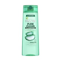 Garnier Fructis 퓨어 클린 샴푸 알로에 추출물과 비타민 E 함유 파라벤 프리 실리콘 프리 12.5 Fl Oz 병, 12.5 Fl Oz(1팩)