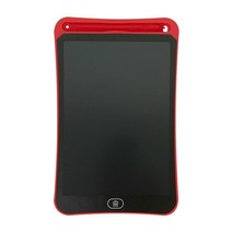 8.5 인치 높은 밝은 LCD 정제 휴대용 비 자석 광학 쓰기 널 낙서 전자 칠판 비, 04 Red