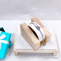 리나스마마 꿀꿀돼지 (컬러) 팔찌 써지컬스틸 미아방지