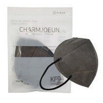 참조은새부리형입체황사마스크(KF94 5매)(대형) /3개, 회색