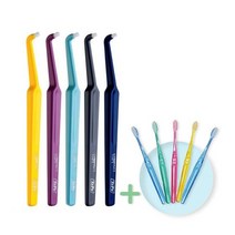 컴팩트터프트 7개+치과칫솔 7개 오리에프로폴리스치약1개 당일배송, 7+7+1