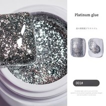 as젤 네일 5ml 젤 폴란드어 반짝이 페인트 하이브리드 바니시 손톱 세트를위한 탑베이스 코트 매니큐어 아트 uas, [01] 001